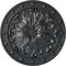 Ekena Millwork Foster Acanthus Leaf Ceiling Medallion (Fits Canopies up to 2 1/4"), 20 1/2"OD x 1 1/2"P, Pewter CM20FOPES - alternate 1
